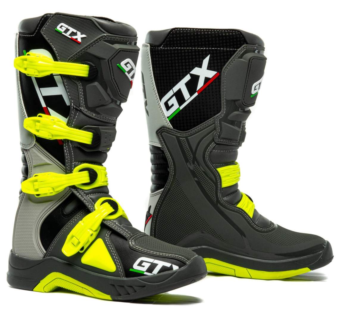Мотоботы GTX MX №2 grey/green (р. 41) Мотоботы GTX MX №2 grey/green (р. 41)