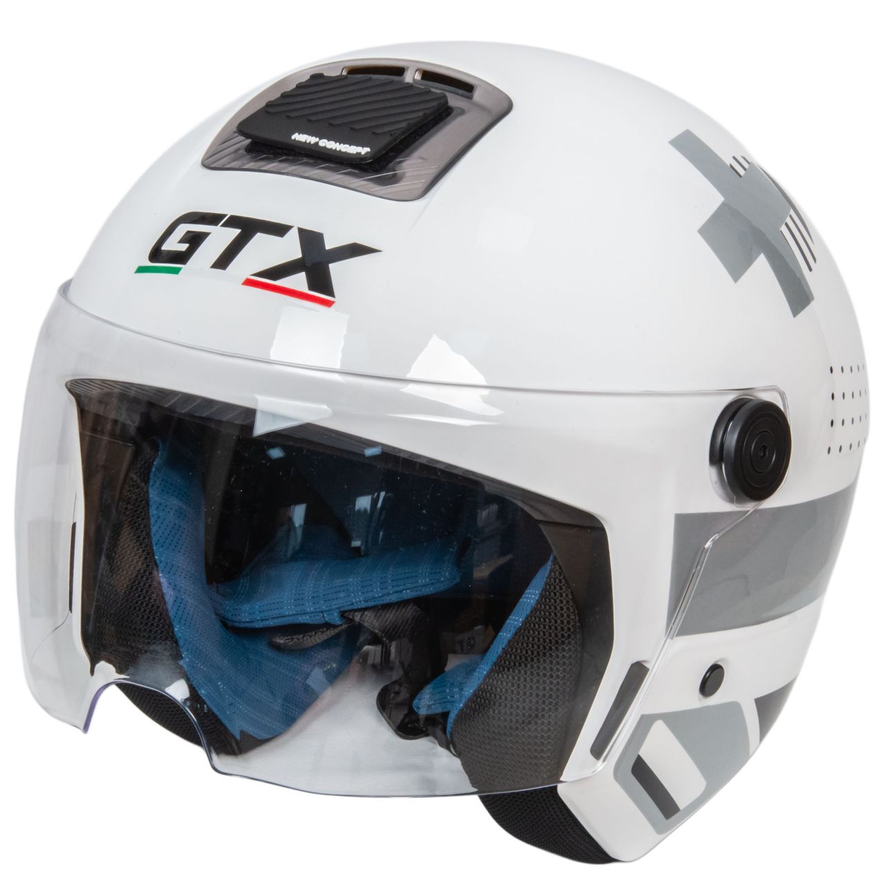 Шлем мото открытый GTX NE02 №3 (M)