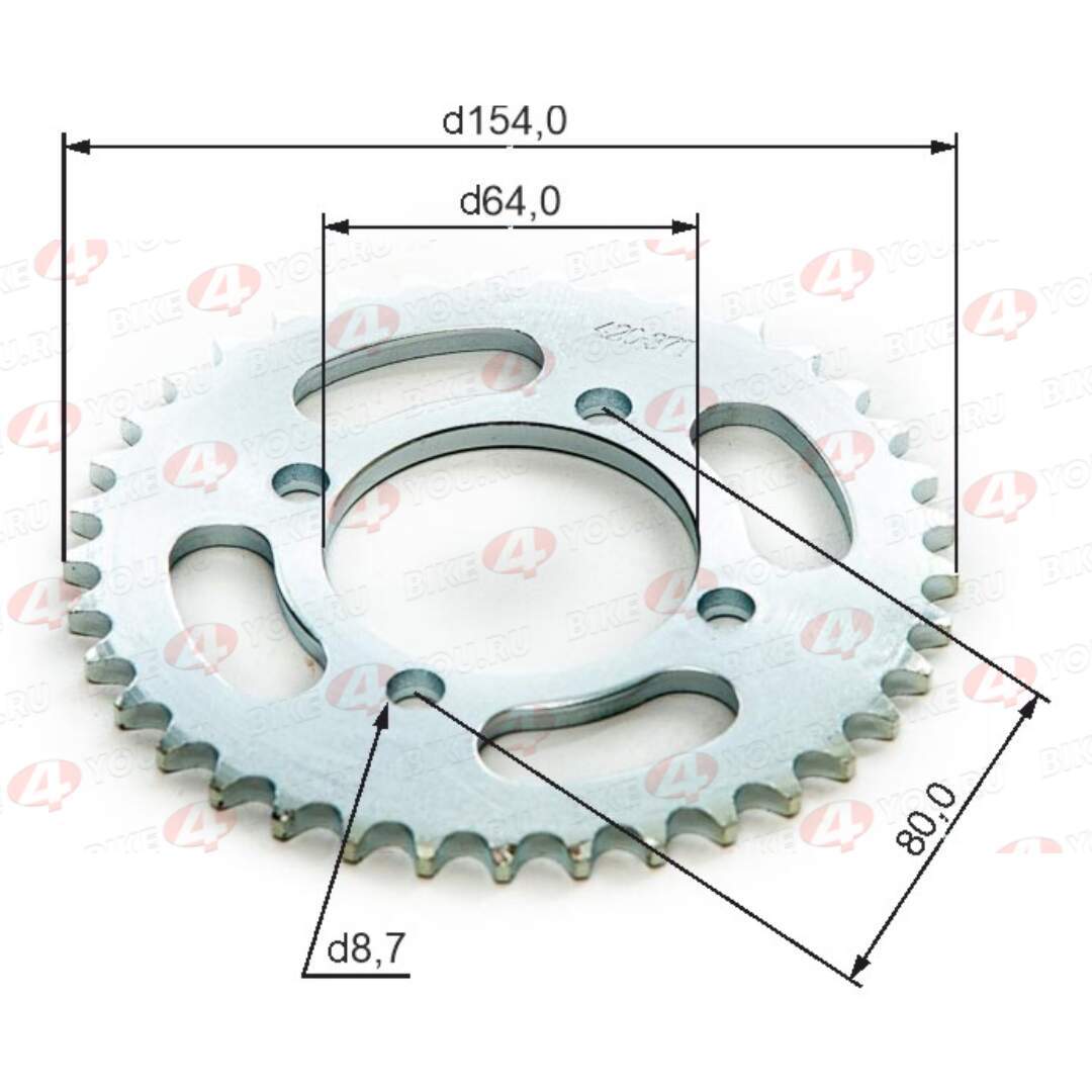 Венец, звезда ведомая (420-37) KAYO 125  Венец, звезда ведомая (420-37) KAYO 125