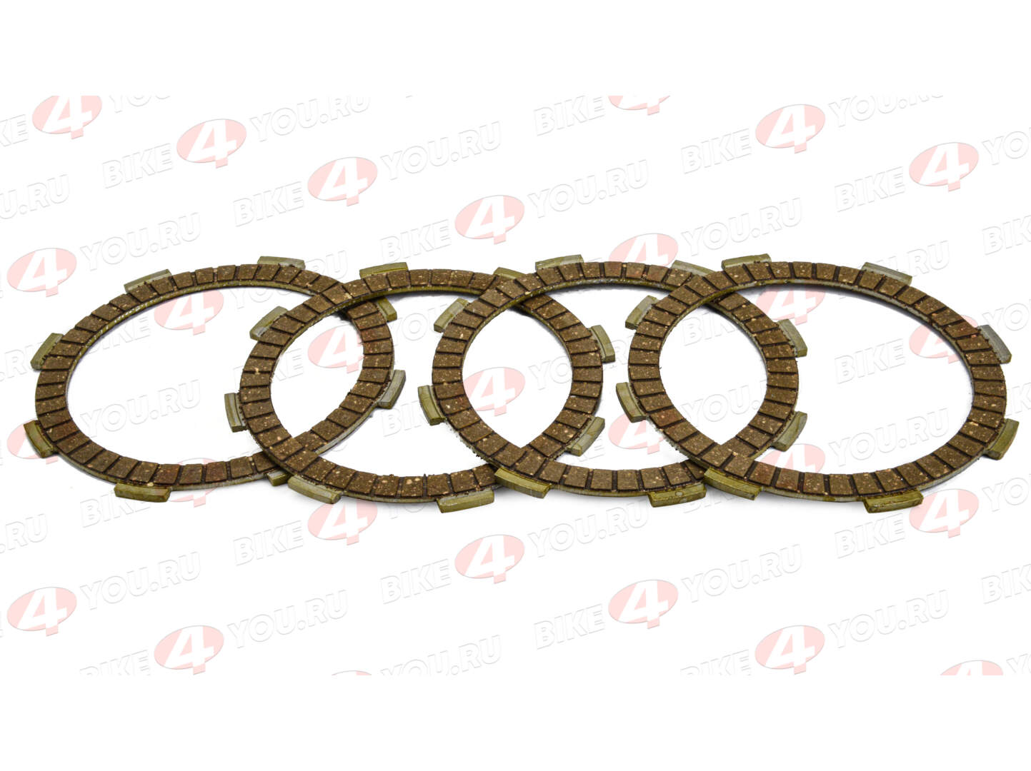 Диск сцепления 154FMI 125см3 (компл 4шт) X-tech