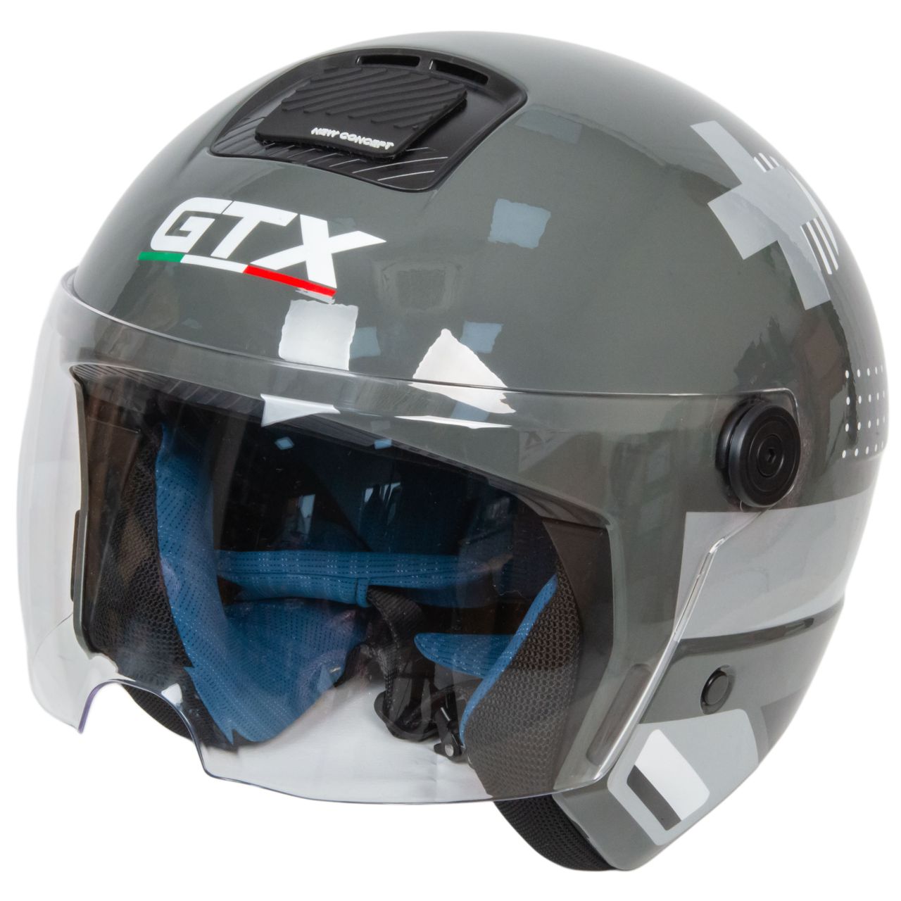 Шлем мото открытый GTX NE02 №2 (L)