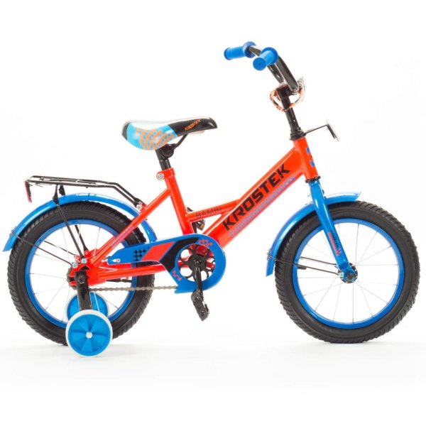 Велосипед 14" KROSTEK BAMBI BOY (500100) (красный)